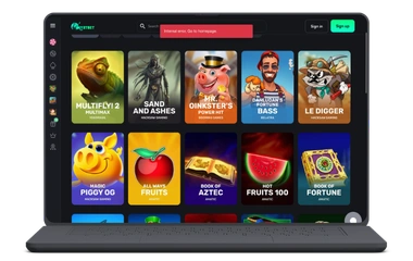 MystBet mobil casino